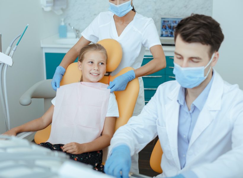 Medical team for dental treatment and orthodontics